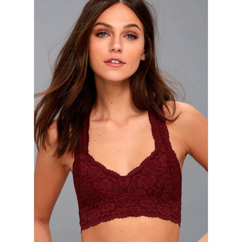 Free People Galloon Lace Racerback Bralette